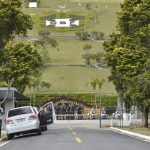 Entrada da Granja Comary, Centro de Treinamento da Seleção Brasileira, em Teresópolis (RJ)