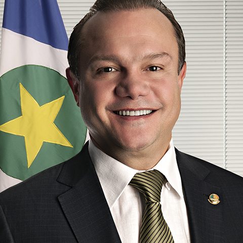 Senador Wellington Fagundes (PL-MT), líder na pesquisa MT Dados para o governo de Mato Grosso em 2026.