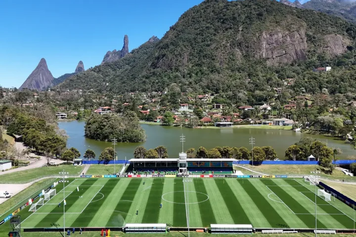 Granja Comary, em Teresópolis (RJ), onde a Seleção Brasileira se concentrará para a reta final de preparação para a Copa do Mundo 2026