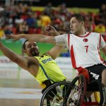 Seleção brasileira de basquete em cadeira de rodas enfrenta a Turquia nos Jogos Paralímpicos Rio 2016; modalidade integra a programação prevista para a Semana Municipal do Paradesporto de Cuiabá.