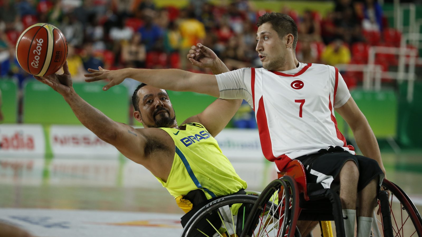 Seleção brasileira de basquete em cadeira de rodas enfrenta a Turquia nos Jogos Paralímpicos Rio 2016; modalidade integra a programação prevista para a Semana Municipal do Paradesporto de Cuiabá.