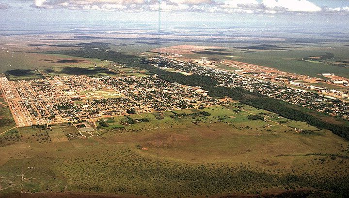 Vista de Lucas do Rio Verde, MT