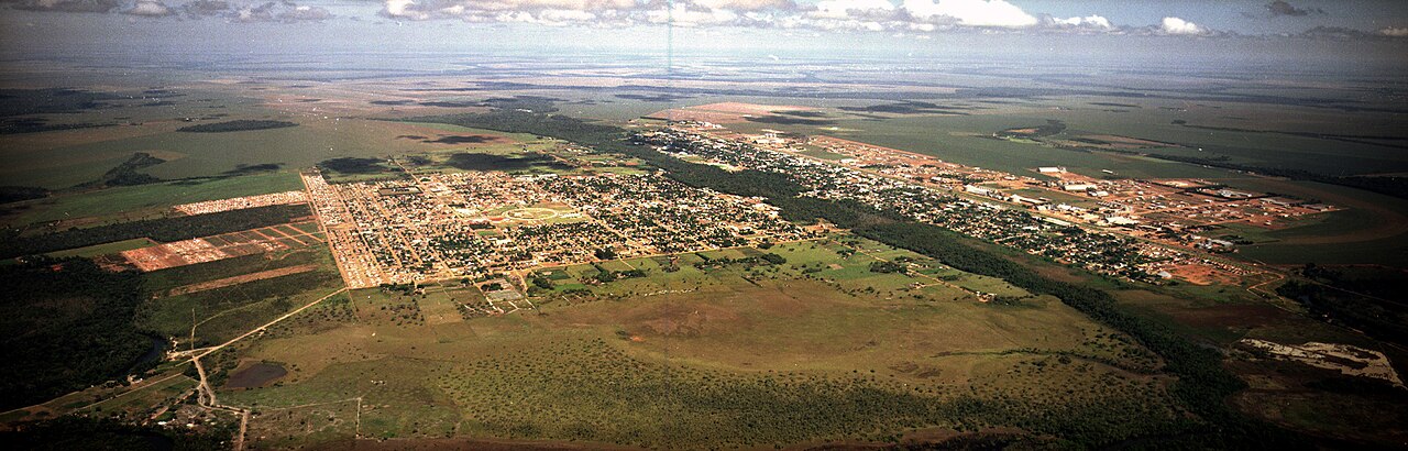Vista de Lucas do Rio Verde, MT
