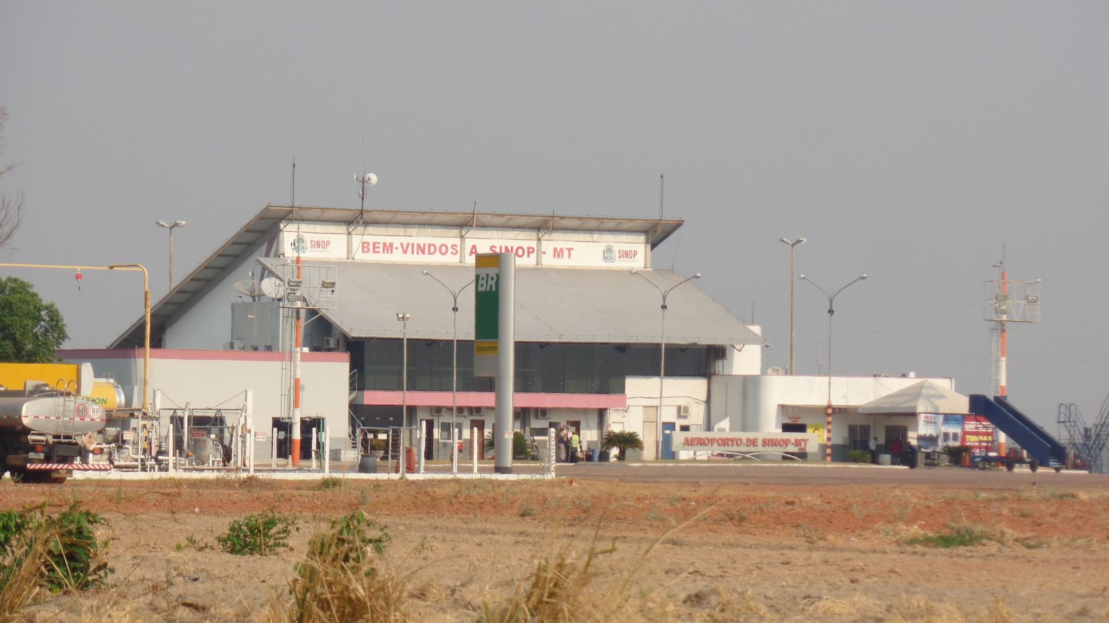 Terminal de passageiros do Aeroporto de Sinop, no norte de Mato Grosso.
