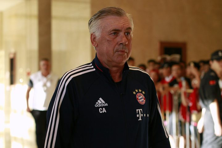Carlo Ancelotti, técnico da Seleção Brasileira
