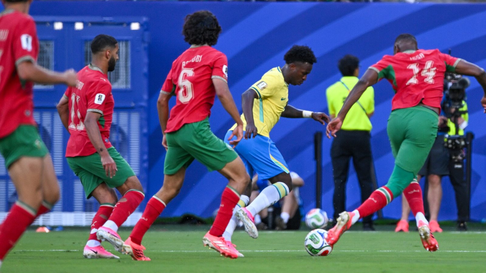 Vinícius Júnior em campo na Copa do Mundo de 2026