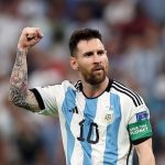 Lionel Messi, capitão da Argentina