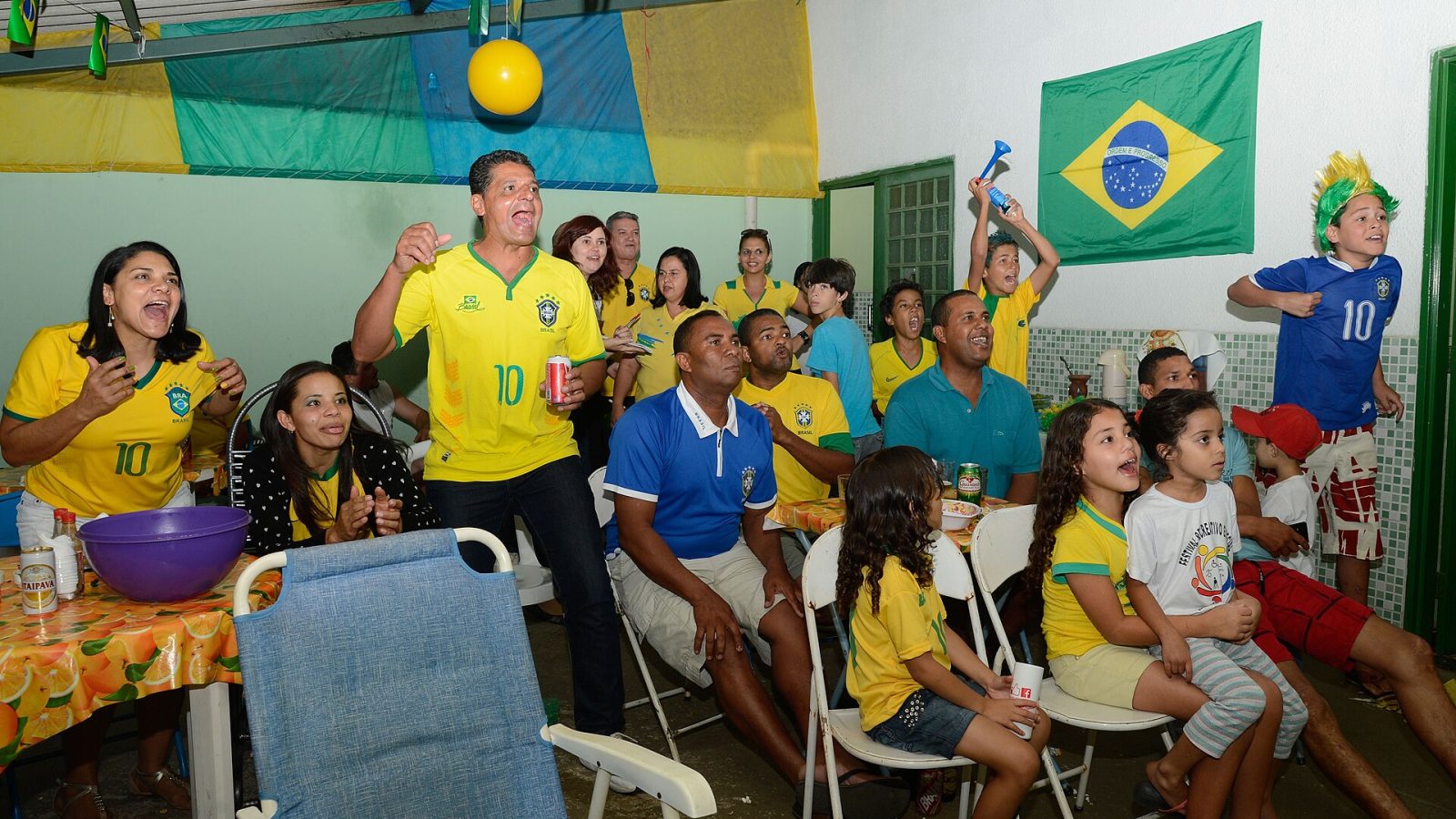 Torcida brasileira na Copa