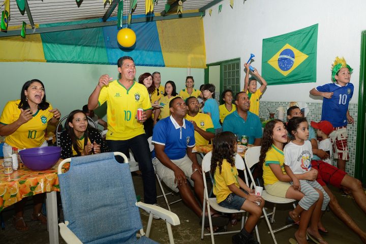 Torcida brasileira na Copa
