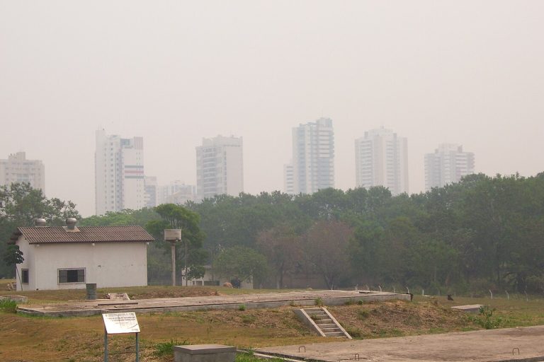 Vista da cidade de Cuiabá (MT).