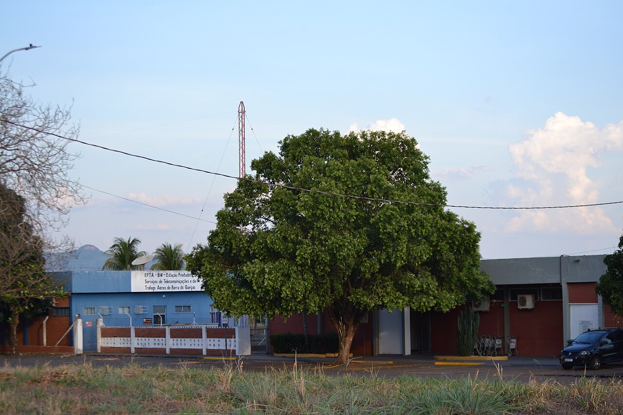 Imagem da cidade de Barra do Garças (MT).