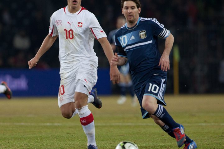 Lionel Messi — Foto: Ludovic Péron / CC BY-SA 3.0 — via Wikimedia Commons