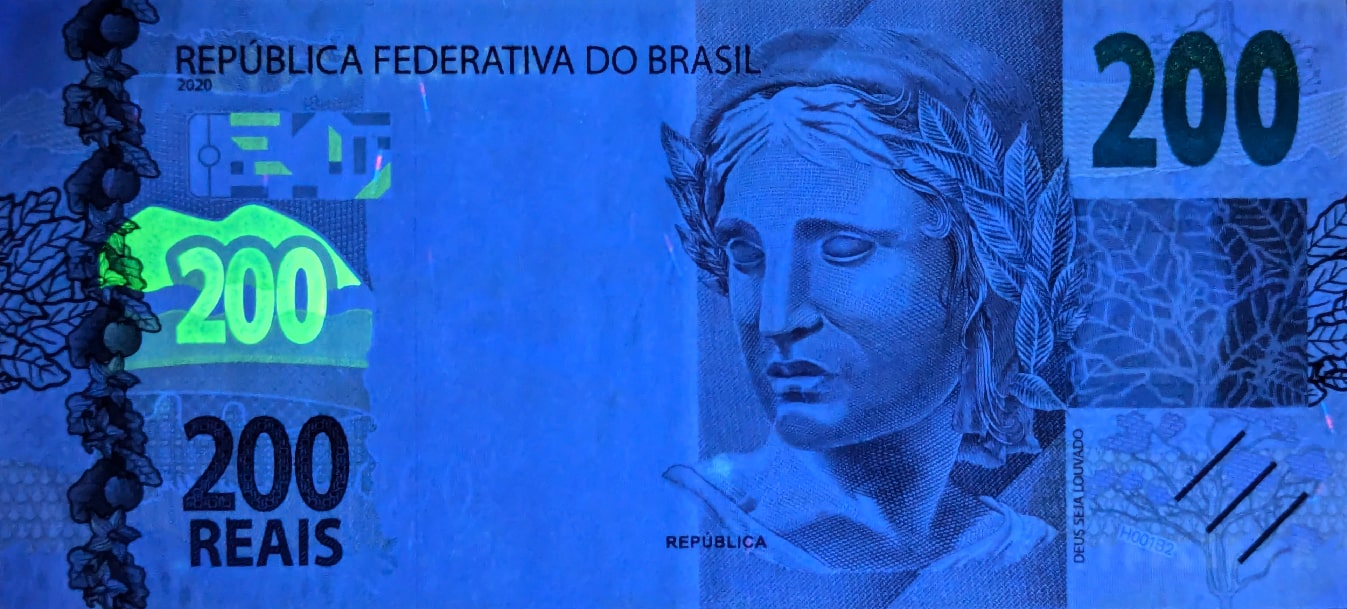 Cédula de dinheiro brasileiro