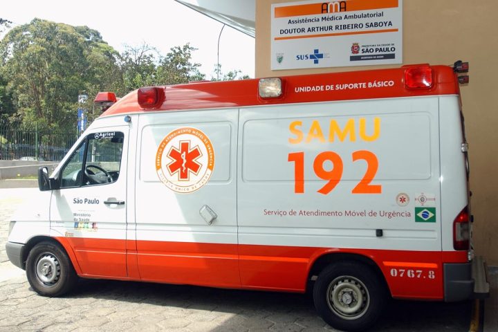 Ambulância do SAMU (imagem ilustrativa)