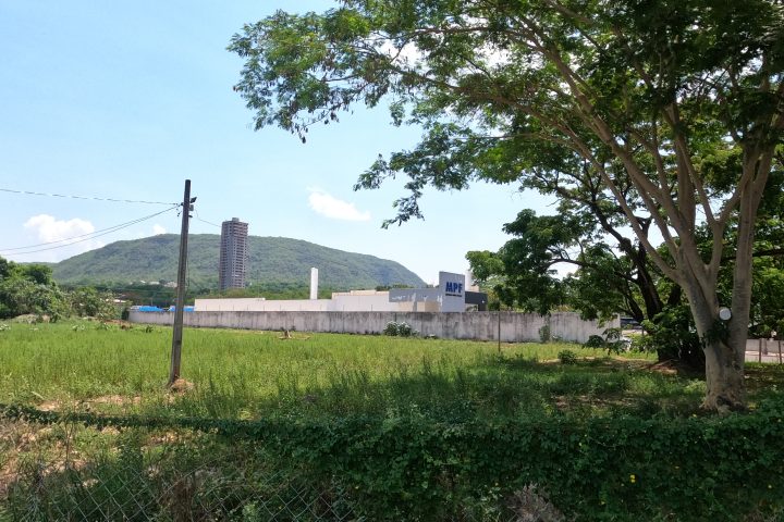 Vista da cidade de Barra do Garças com a serra ao fundo