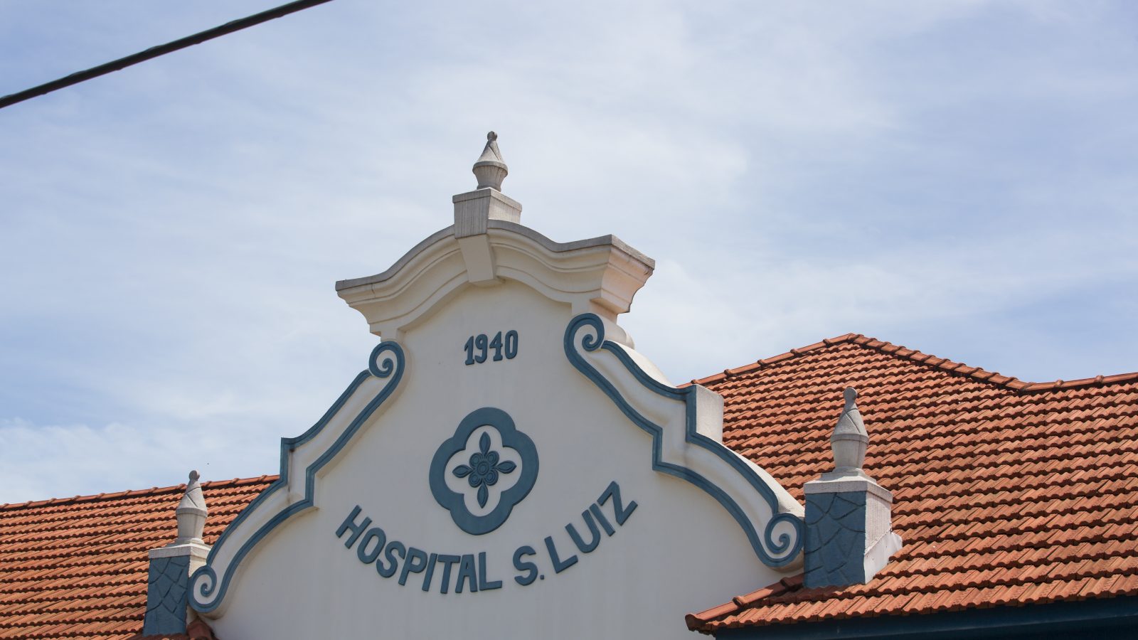 Casario histórico no centro da cidade de Cáceres, em Mato Grosso