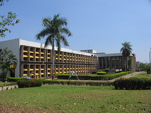 Prédio da Reitoria da Universidade Federal de Mato Grosso, em Cuiabá