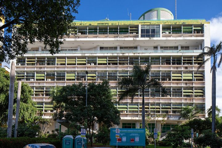 Palácio Alencastro, sede da Prefeitura de Cuiabá