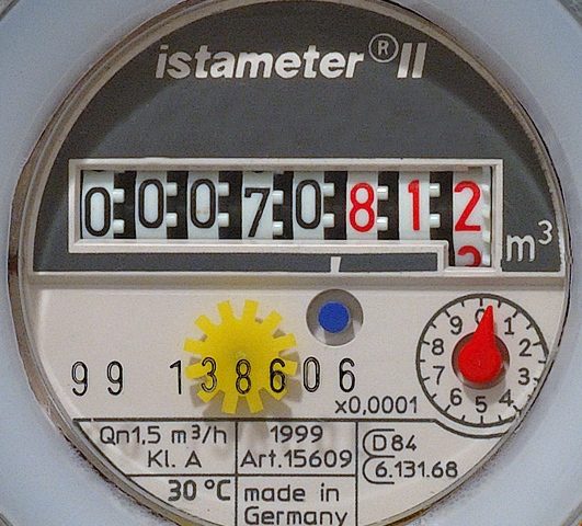 Hidrômetro de ligação de água