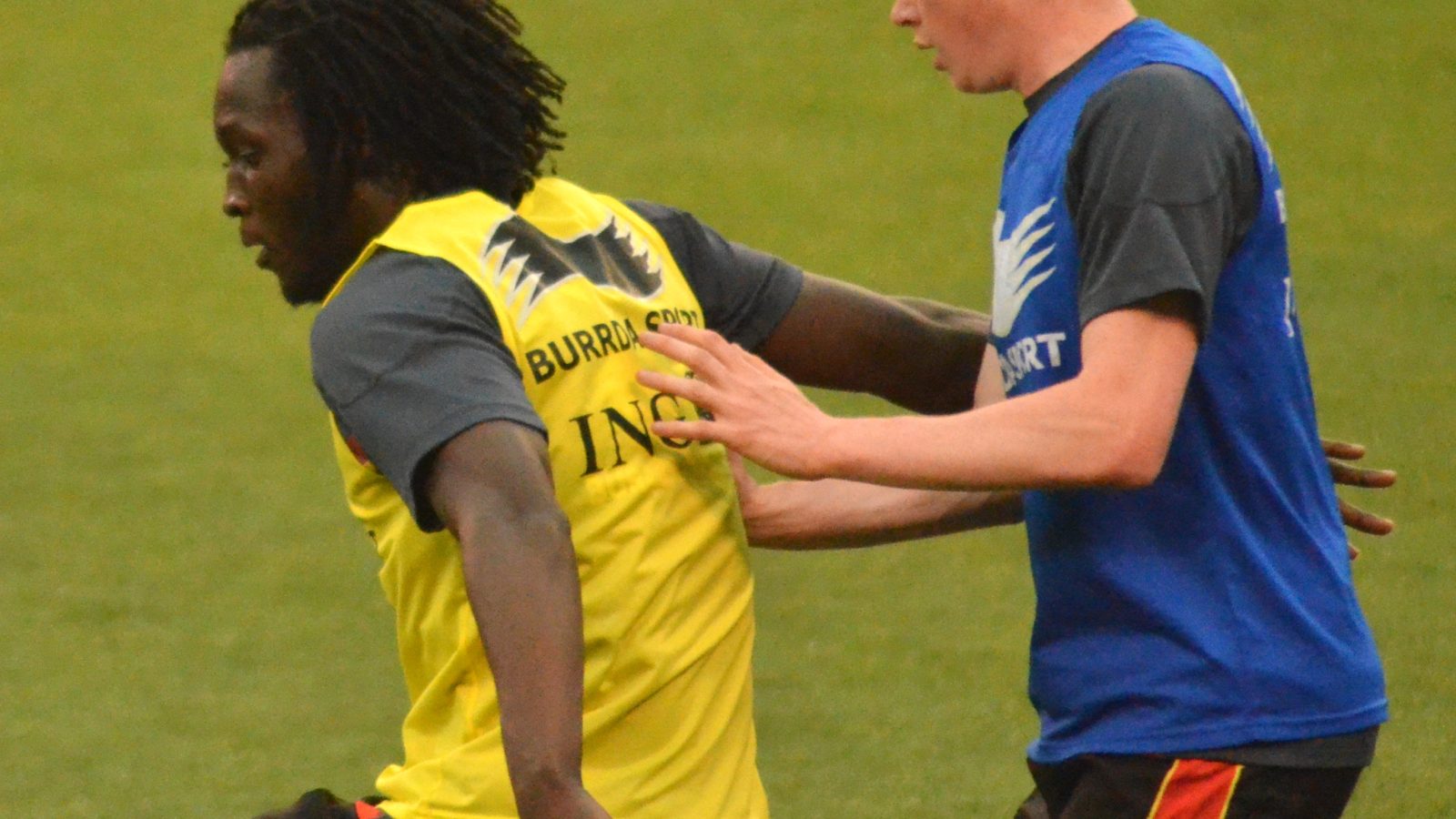 Romelu Lukaku e Kevin De Bruyne, da seleção da Bélgica