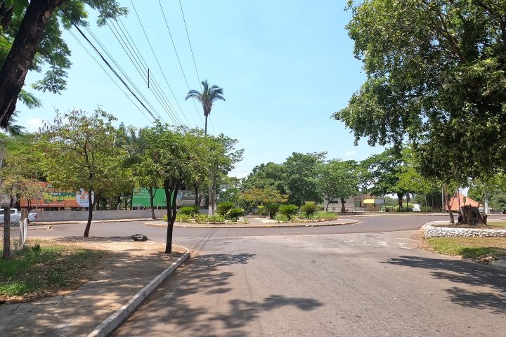 Vista urbana de Barra do Garças, em Mato Grosso