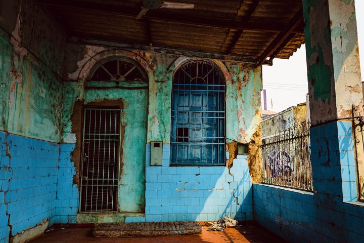 Edificação do centro histórico de Cuiabá, em Mato Grosso