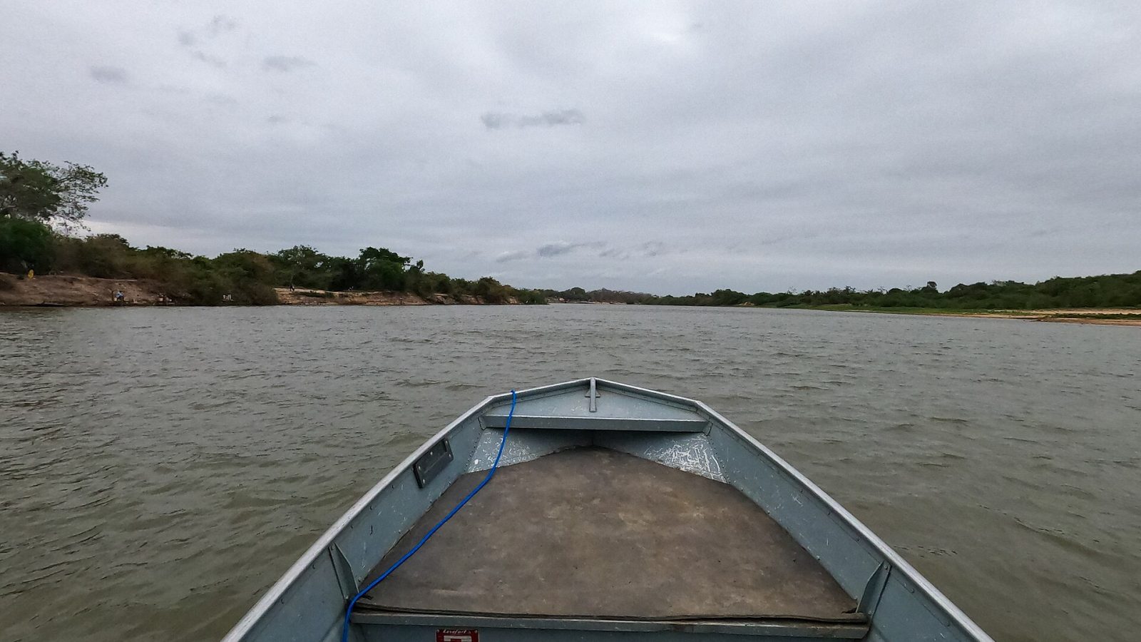 Rio Paraguai em Cáceres, em Mato Grosso