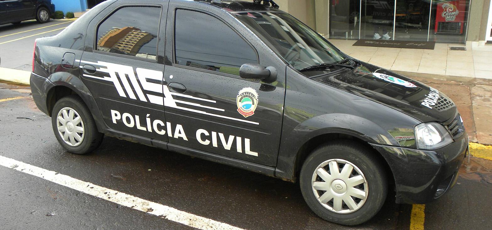 Viatura da Polícia Civil