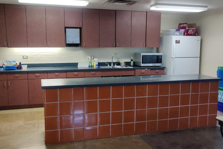 Cozinha de equipamento comunitário
