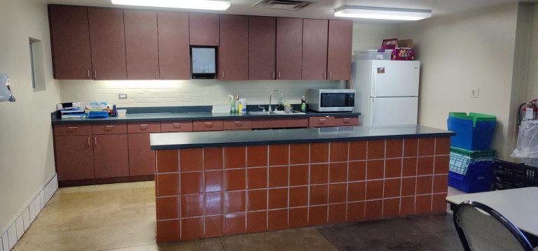 Cozinha de equipamento comunitário
