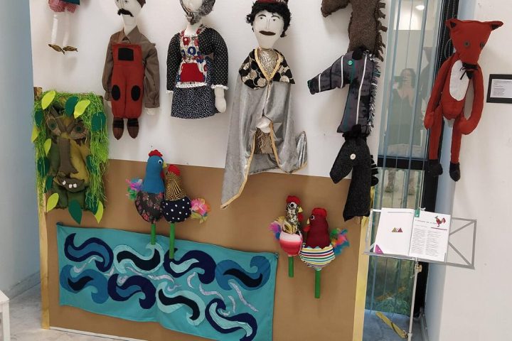 Fantoches de teatro infantil