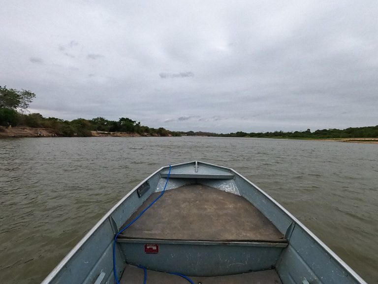Rio Paraguai em Cáceres (MT), palco do Festival Internacional de Pesca