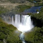 Salto Utiariti, cachoeira na Chapada dos Parecis, território do povo Haliti-Paresi
