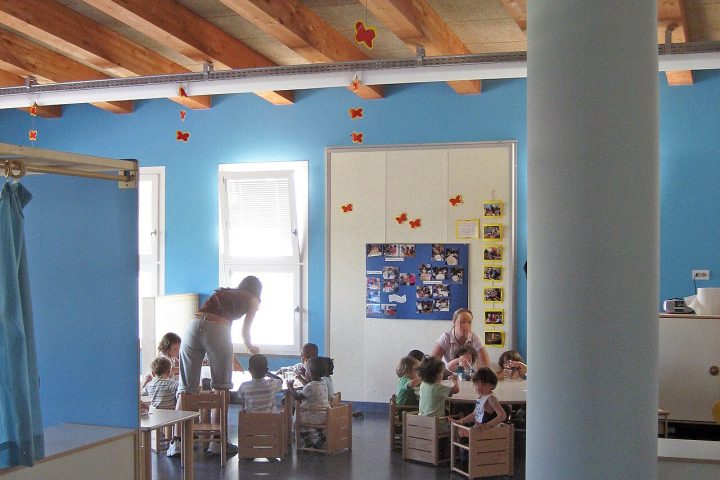 Sala de aula de educação infantil