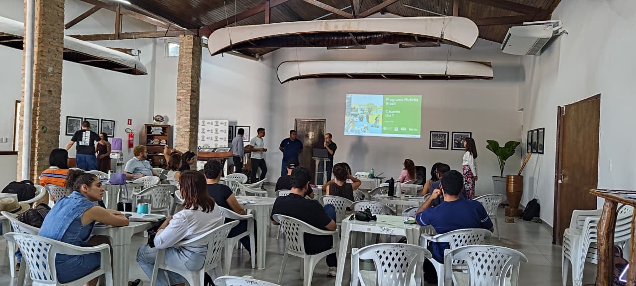 Cáceres realiza oficina e avança na elaboração do Plano Local de Ação Climática