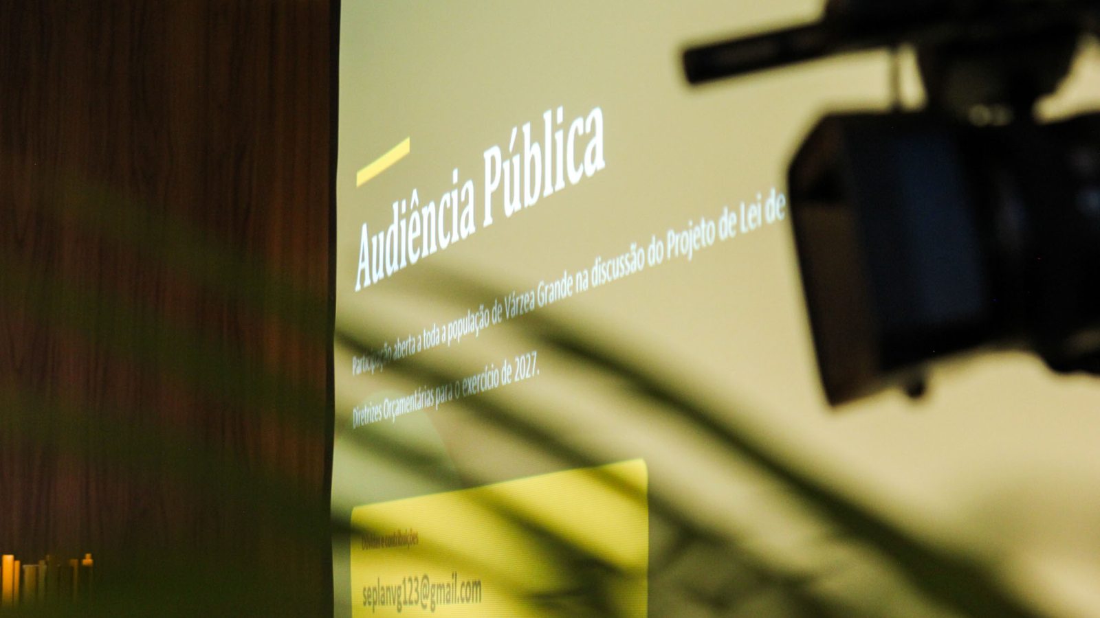 Várzea Grande apresenta LDO 2027 com receita estimada em R$ 2,21 bilhões