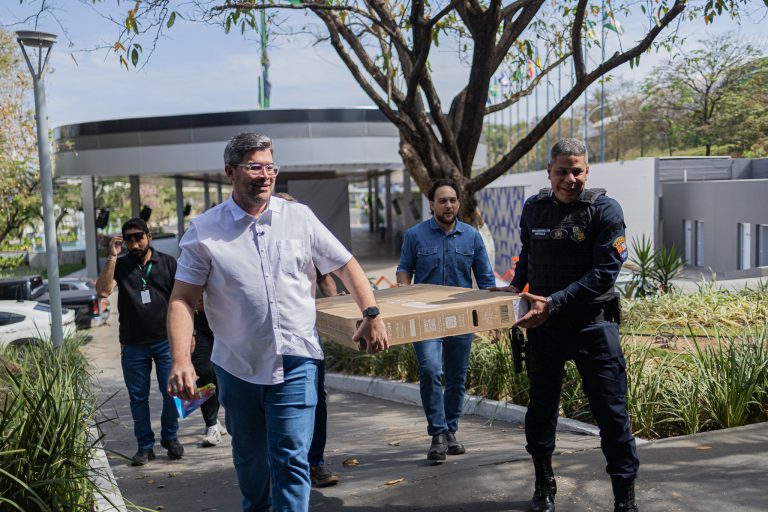 Empresários doam monitores e Parque das Águas passa a ter monitoramento por 34 câmeras
