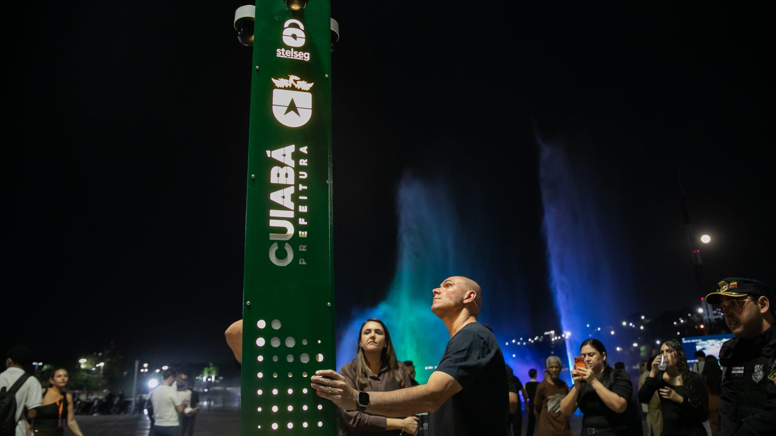 Parque das Águas ganha 34 câmeras e Prefeitura de Cuiabá diz que meta é chegar a 4.300 na cidade