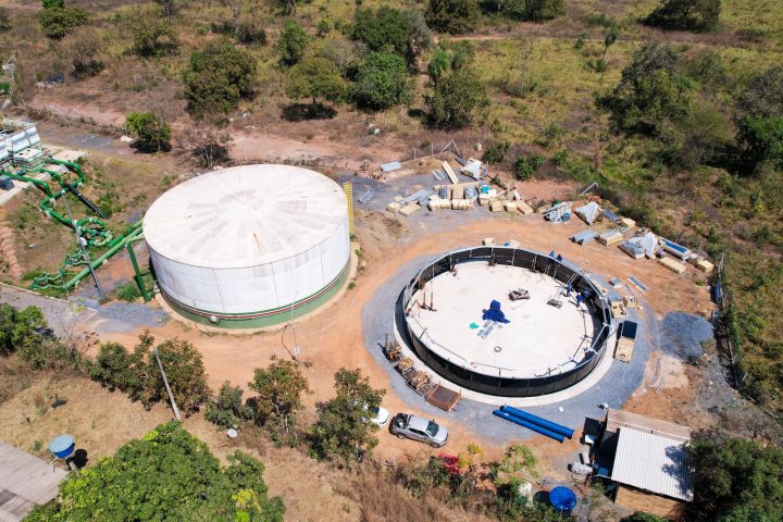 Obras de cinco reservatórios chegam a 82% e vão somar 11,5 milhões de litros em Várzea Grande