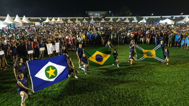 Sinop abre neste domingo os 34º Jogos Olímpicos e os 3º Jogos Paralímpicos, com show gratuito à noite