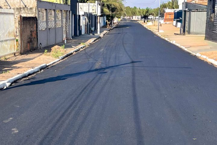 Recapeamento do Jardim Maringá chega a 85% e deve ser concluído em cinco dias, diz Prefeitura de Várzea Grande