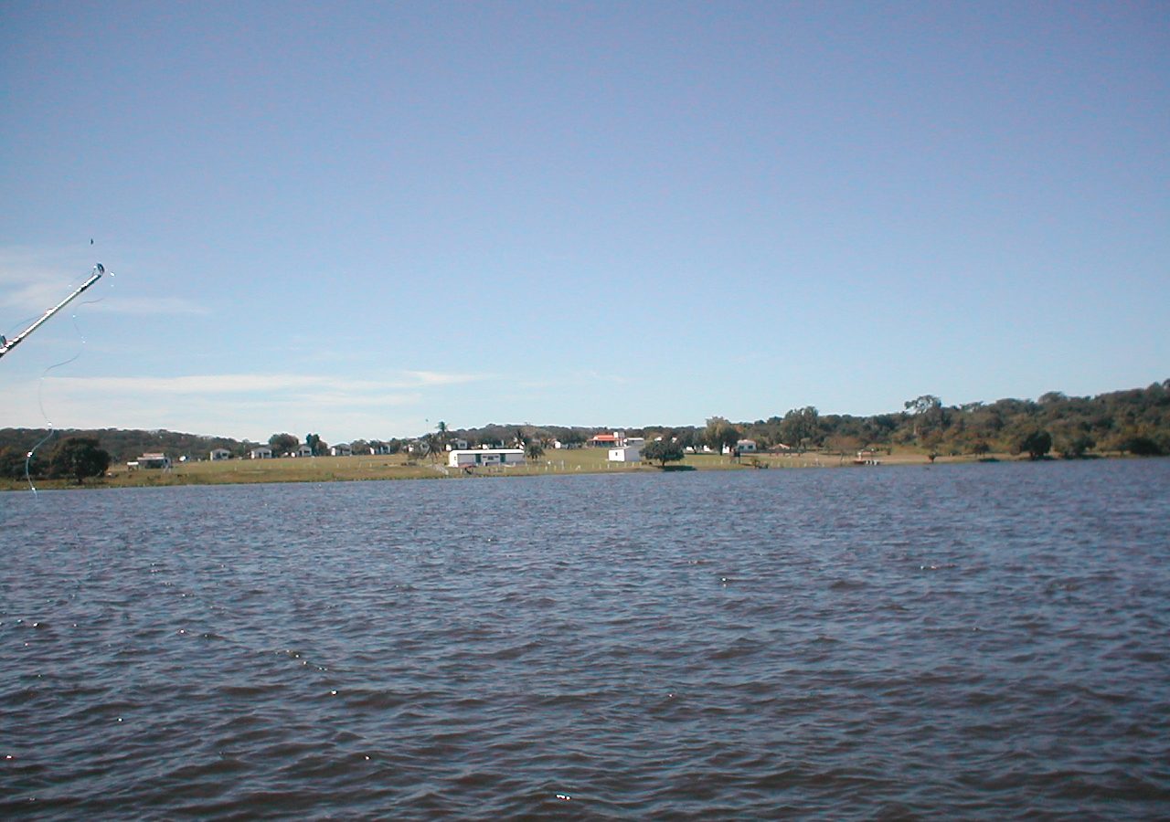 Vista de Cáceres, no oeste de Mato Grosso