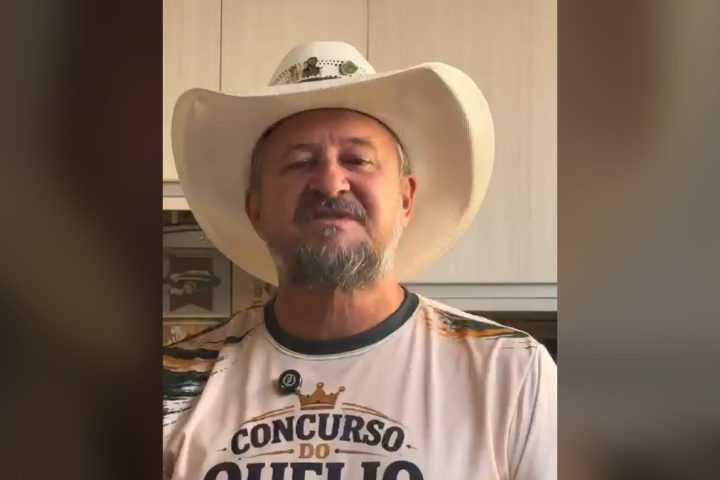O deputado estadual Gilberto Cattani fala em vídeo publicado em suas redes sociais
