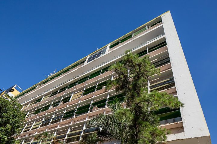 Fachada do Palácio Alencastro, em Cuiabá