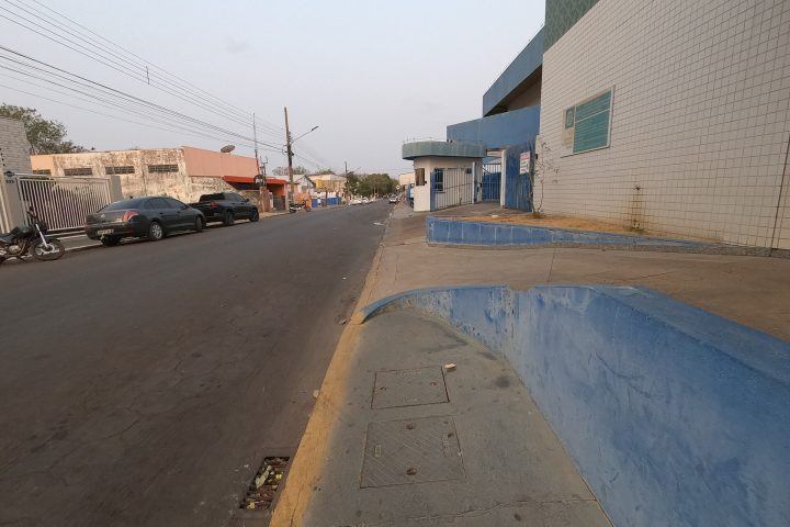 Vista de Cáceres, em Mato Grosso