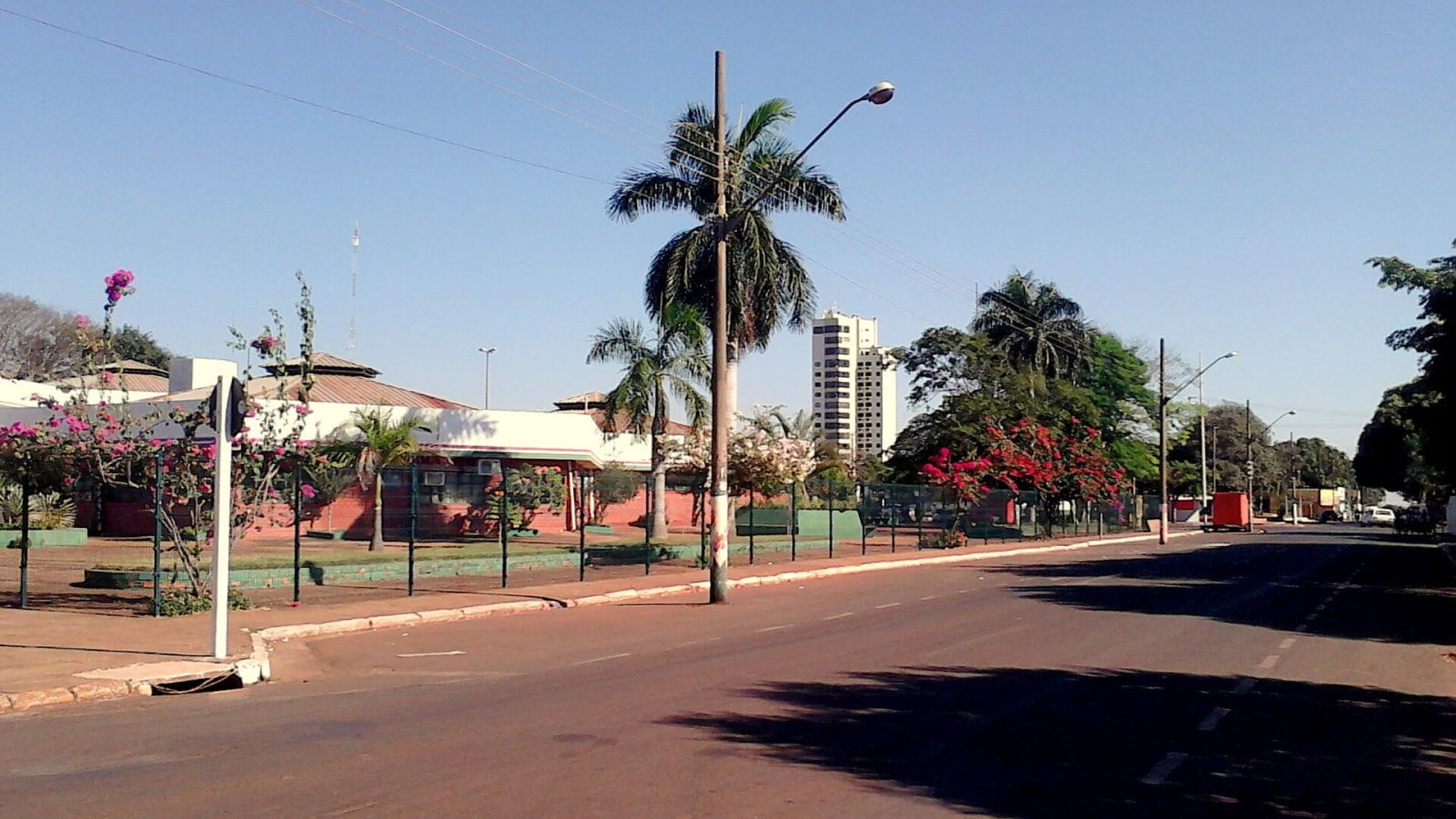 Vista de Tangará da Serra, em Mato Grosso