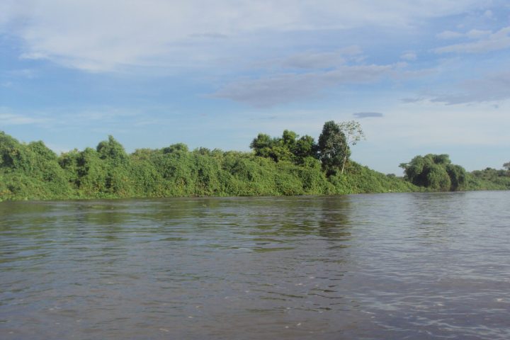 Rio Cuiabá, em Cuiabá