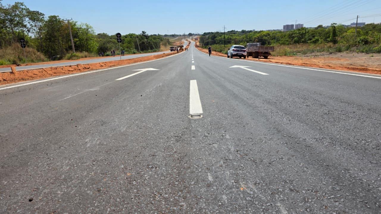 Avenida Noêmia Dal Molin é ligada à MT-560 e estrada alternativa é fechada