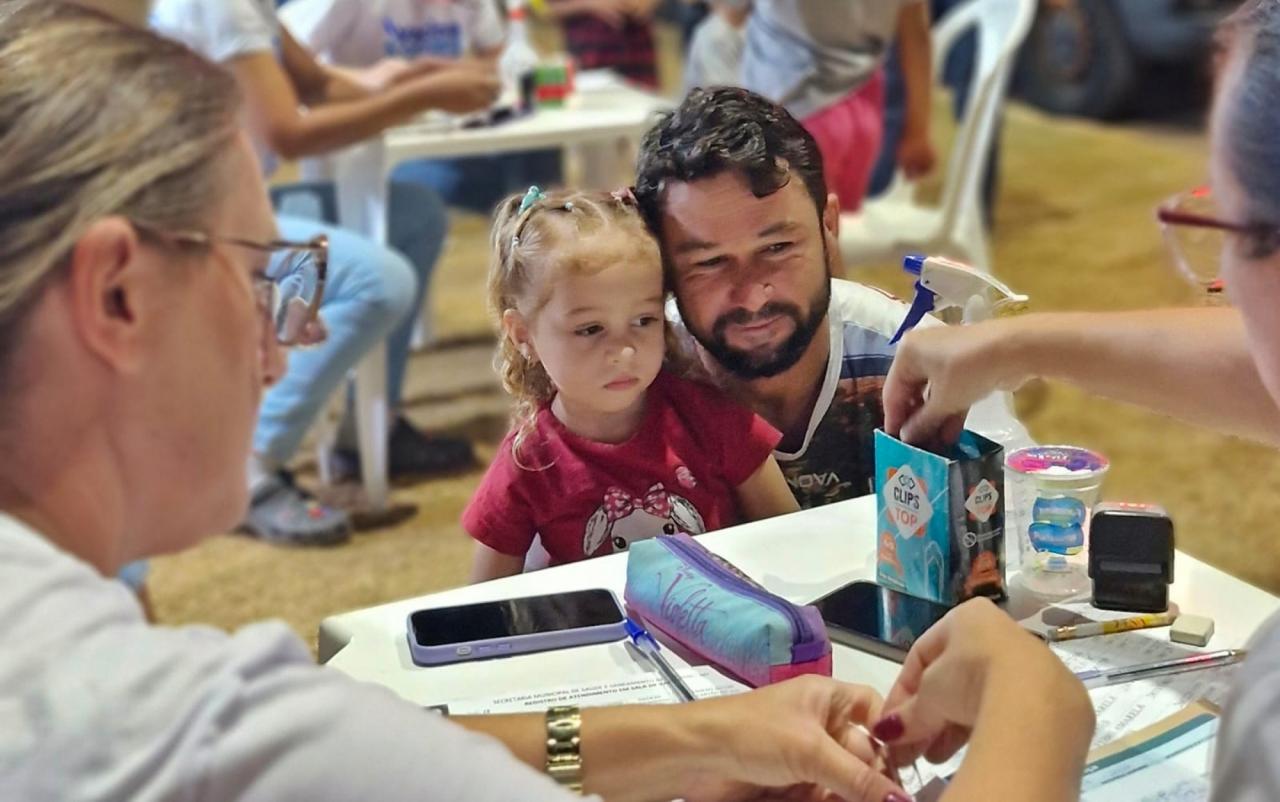 Ação no Residencial Santa Maria aplica 89 doses e Sorriso marca Dia D para sábado