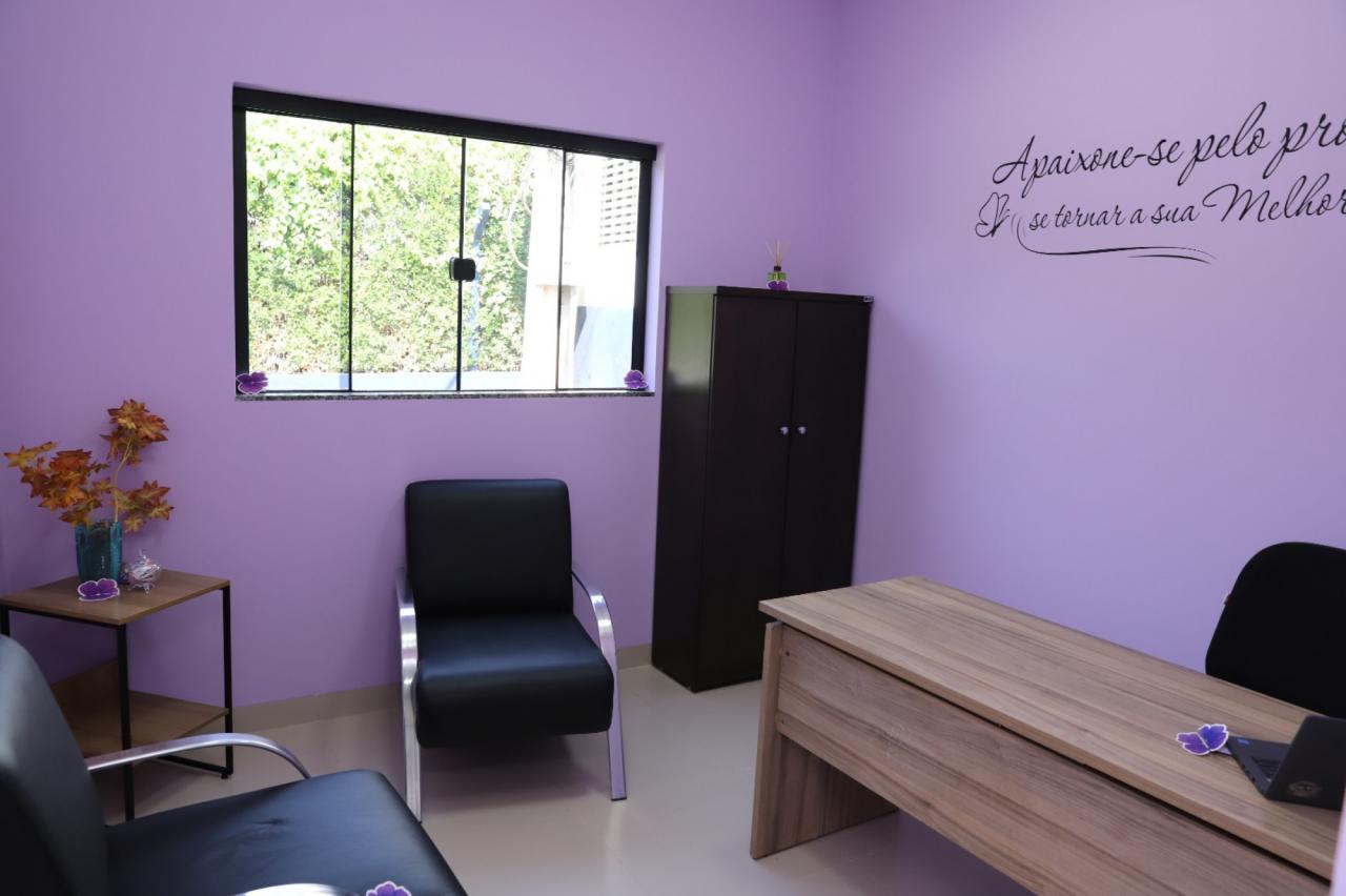 Terceira Sala Lilás de Sorriso é entregue na UPA Central com duas psicólogas e atendimento das 7h às 19h